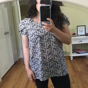 Floral Chiffon Shirt